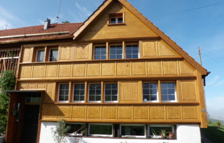 Fassaden - A. Bühler Holzbau GmbH